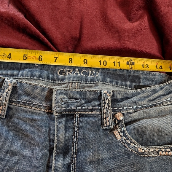 Grace in LA jeans easy fit size 31 - Picture 7 of 8